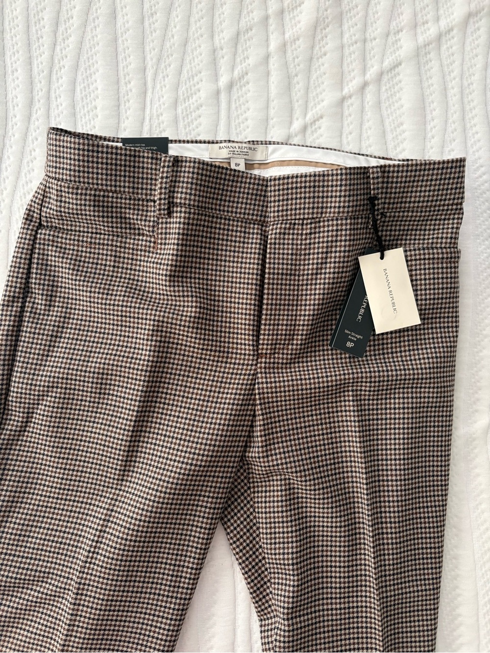 Banana Republic Brown Houndstooth pants